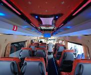 Mikroautobusa Mercedes Sprinter noma 14 17 19 20 sdvietas