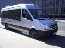 Mercedes Benz Sprinter mikroautobuss 15 16 17 18 sdvietas