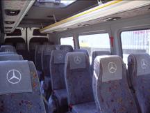Mercedes Benz Sprinter mikroautobuss 15 16 17 18 sdvietas